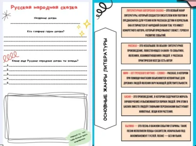 Читательский дневник для 1-4 класса - ТАтат объявление