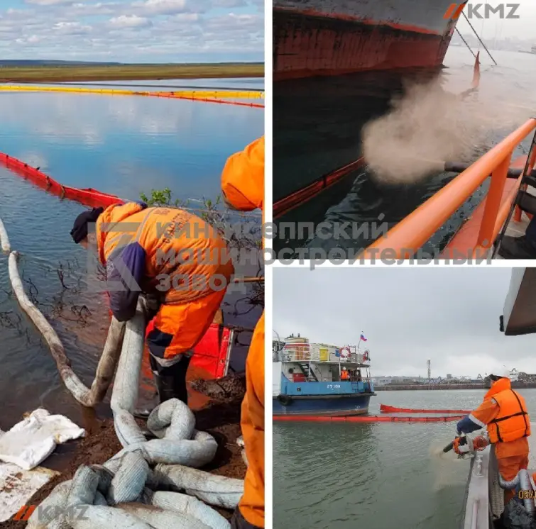 Татат: Плоские боновые заграждения для защиты водоёмов